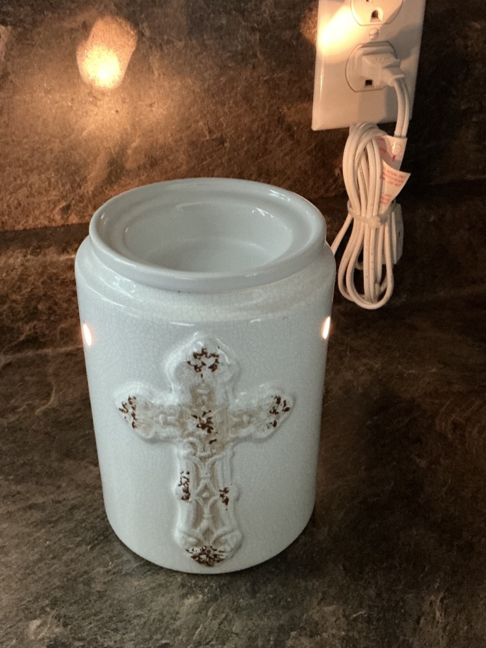 Scentsy Antique Cross Full Size Warmer